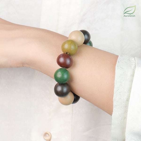 Chinesisches Fünf-Elemente-Kräuter-Aroma-Perlenarmband