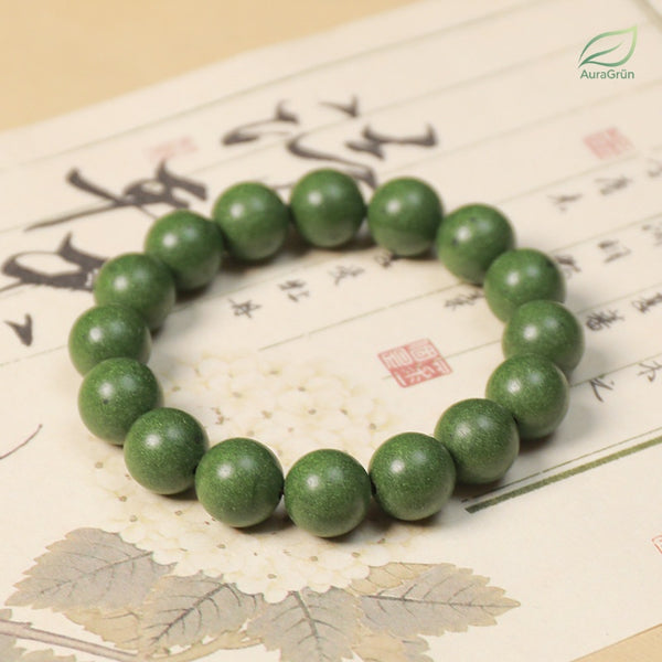 Beifuß Kräuter-Aroma Perlenarmband